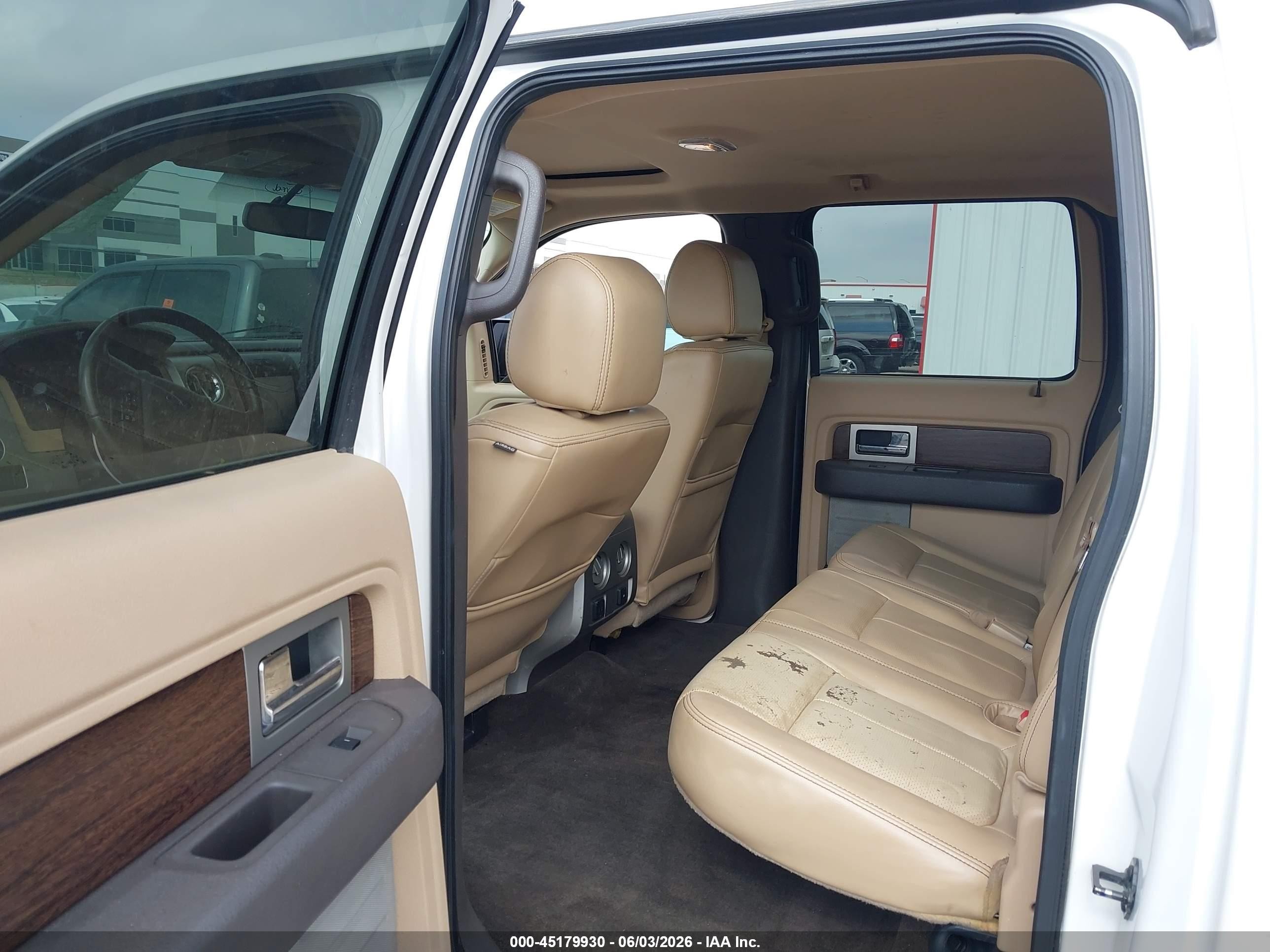 2013 Ford F-150 Lariat Белый vin: 1FTFW1ET2DKE65522