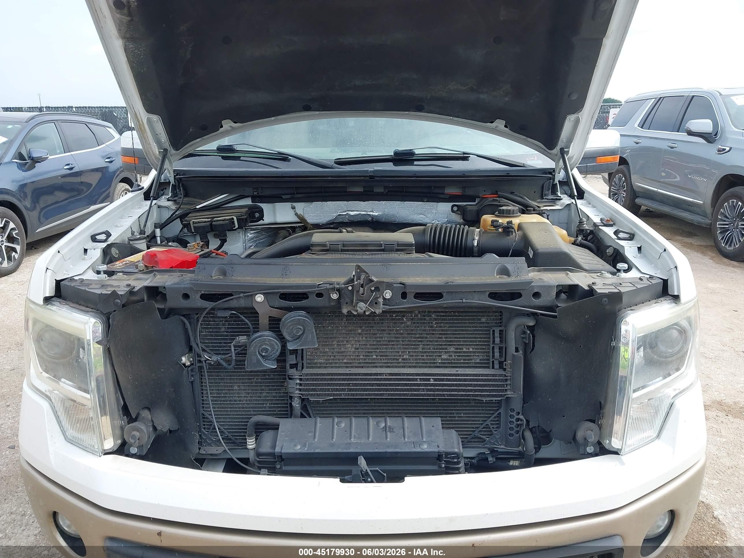 2013 Ford F-150 Lariat Белый vin: 1FTFW1ET2DKE65522