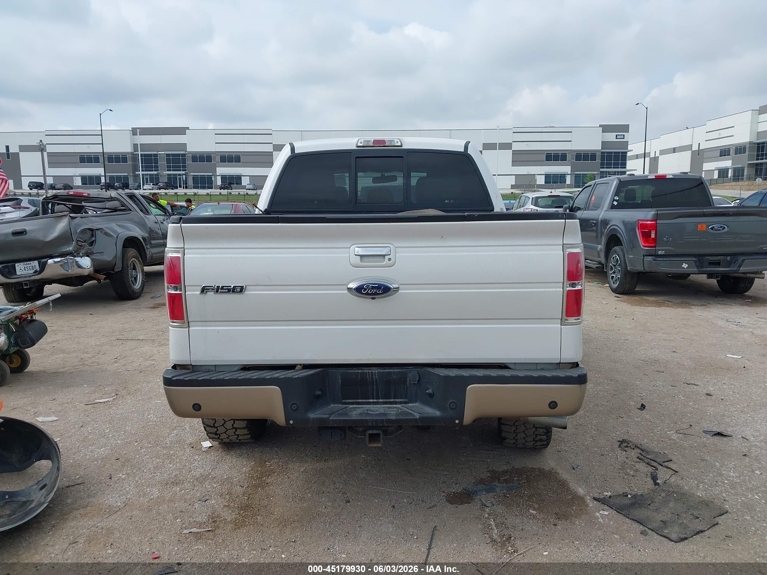 2013 Ford F-150 Lariat Белый vin: 1FTFW1ET2DKE65522