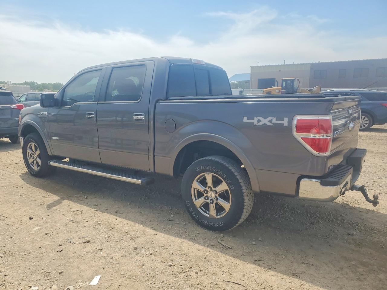 2013 Ford F150 Supercrew Gray vin: 1FTFW1ET2DKE76083
