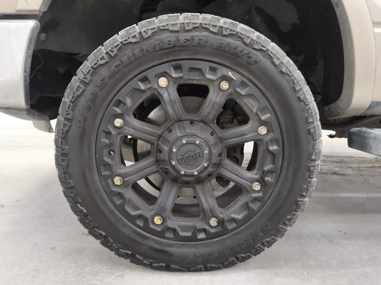 2013 Ford F150 Supercrew Золотой vin: 1FTFW1ET2DKE97614 Damage: Left Front Wheel, Aftermarket, Acceptable