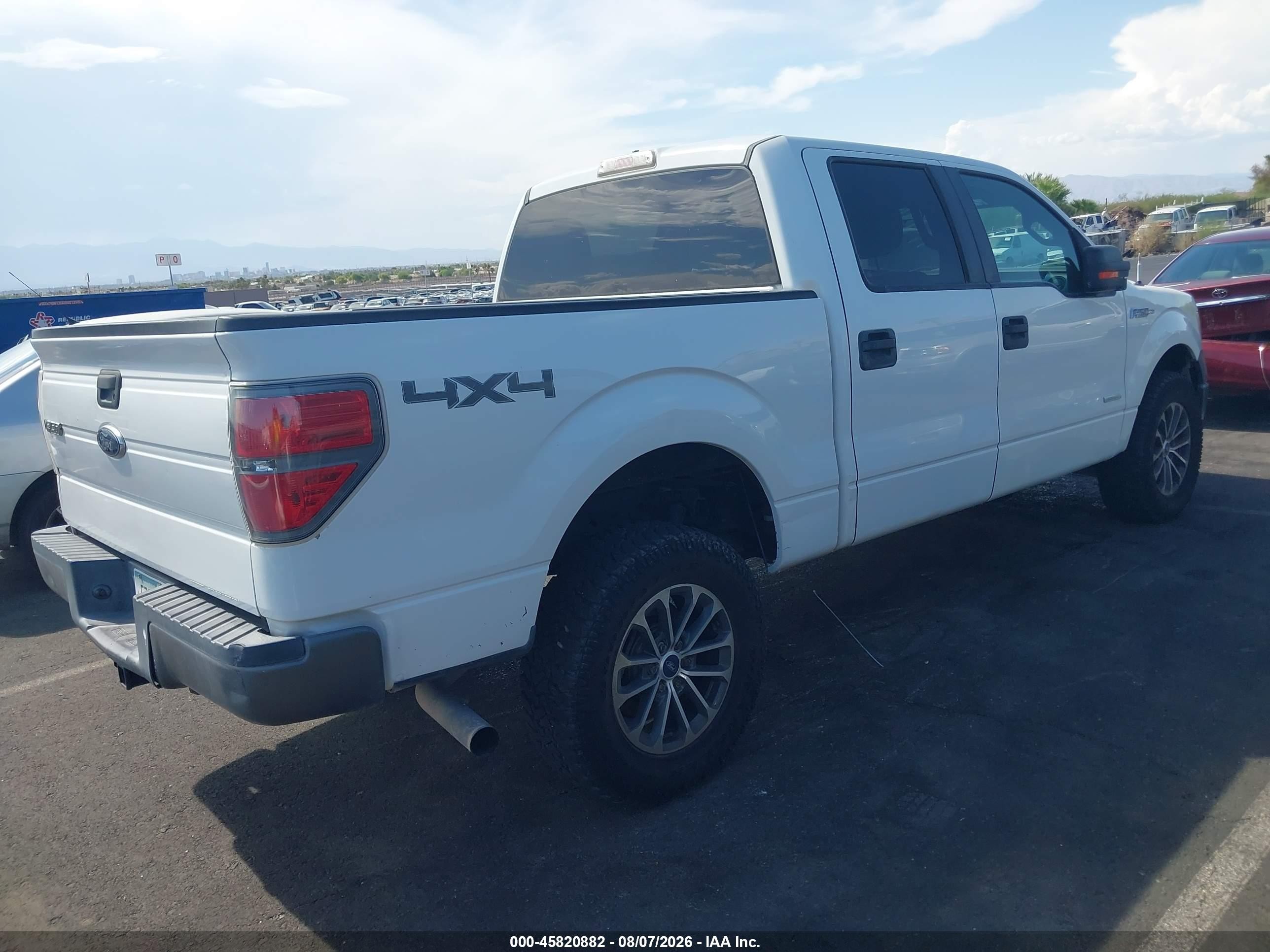 2013 Ford F-150 Xl White vin: 1FTFW1ET2DKF21989