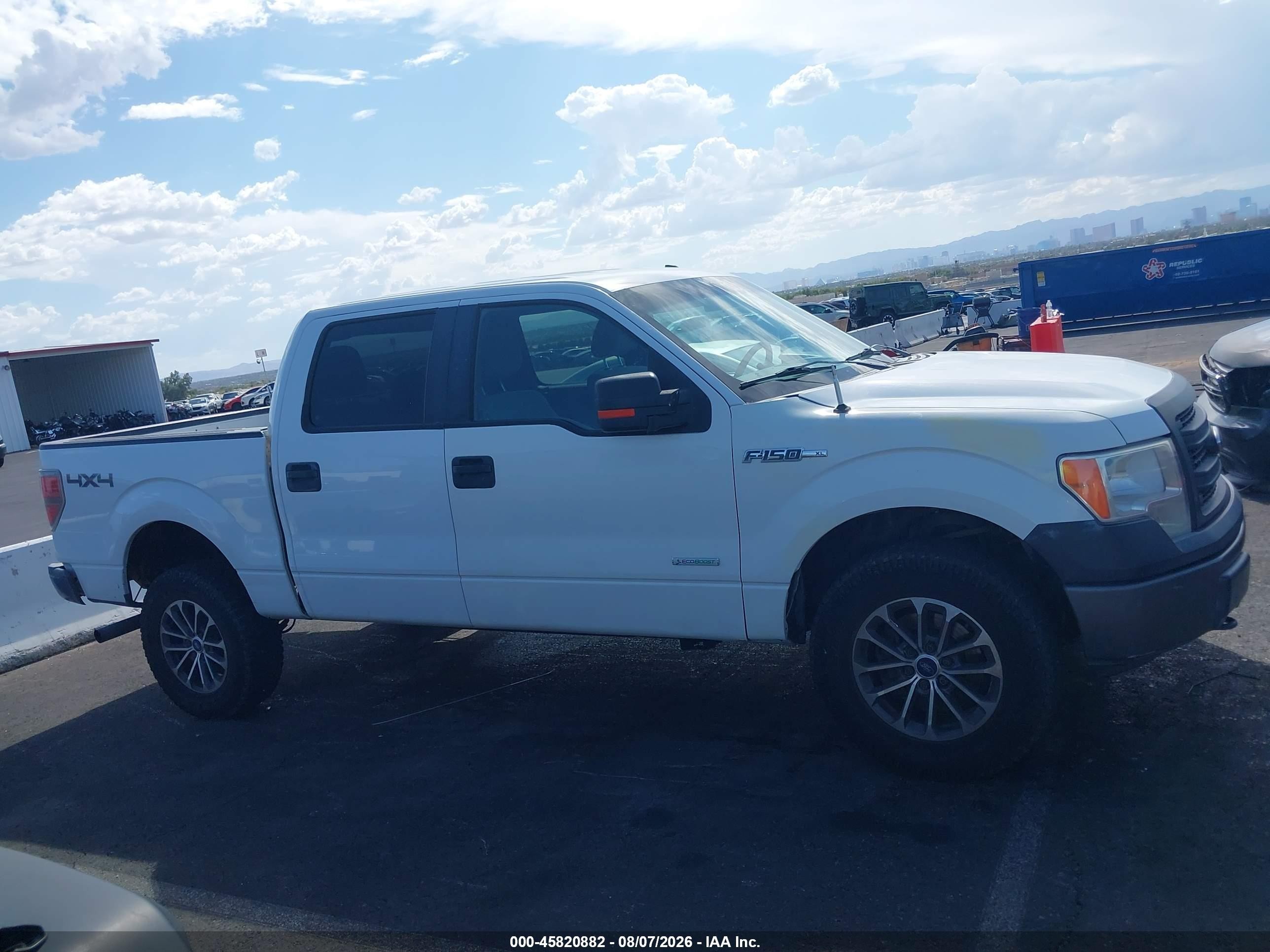 2013 Ford F-150 Xl White vin: 1FTFW1ET2DKF21989