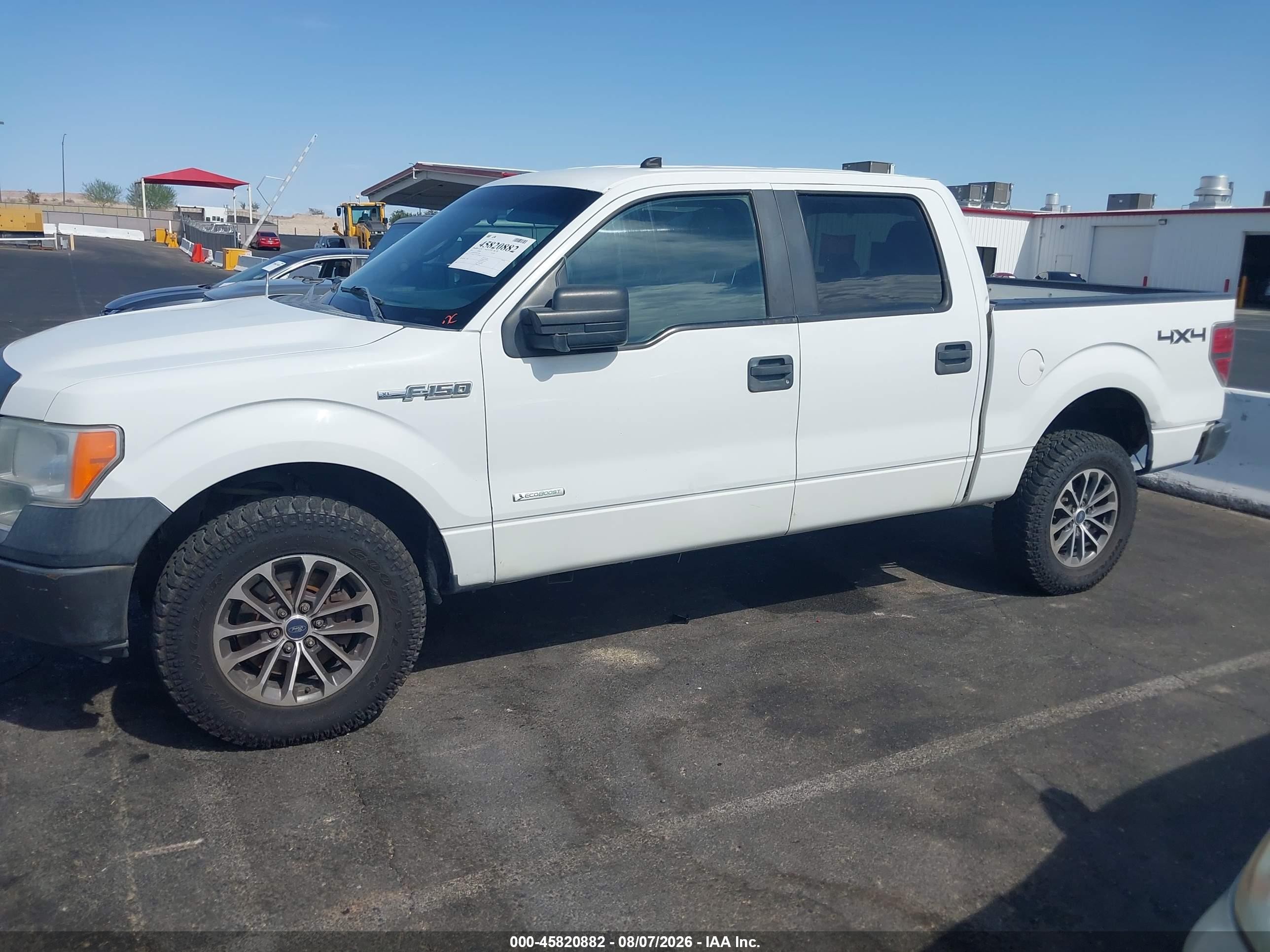 2013 Ford F-150 Xl White vin: 1FTFW1ET2DKF21989