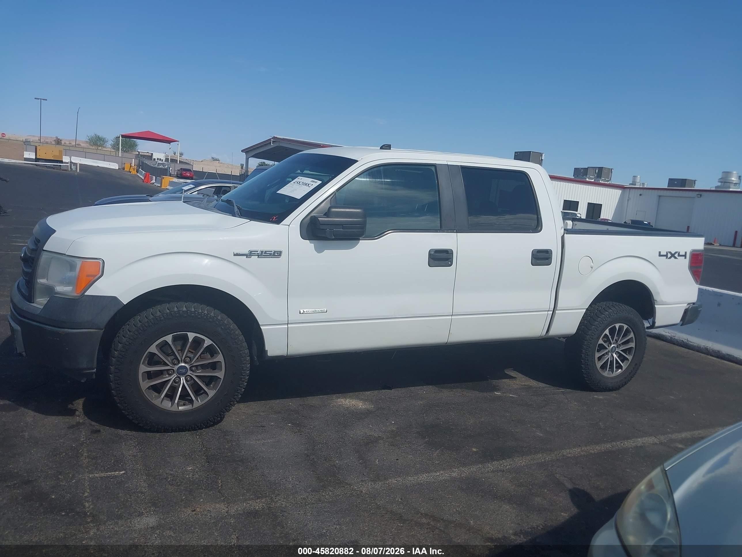 2013 Ford F-150 Xl White vin: 1FTFW1ET2DKF21989