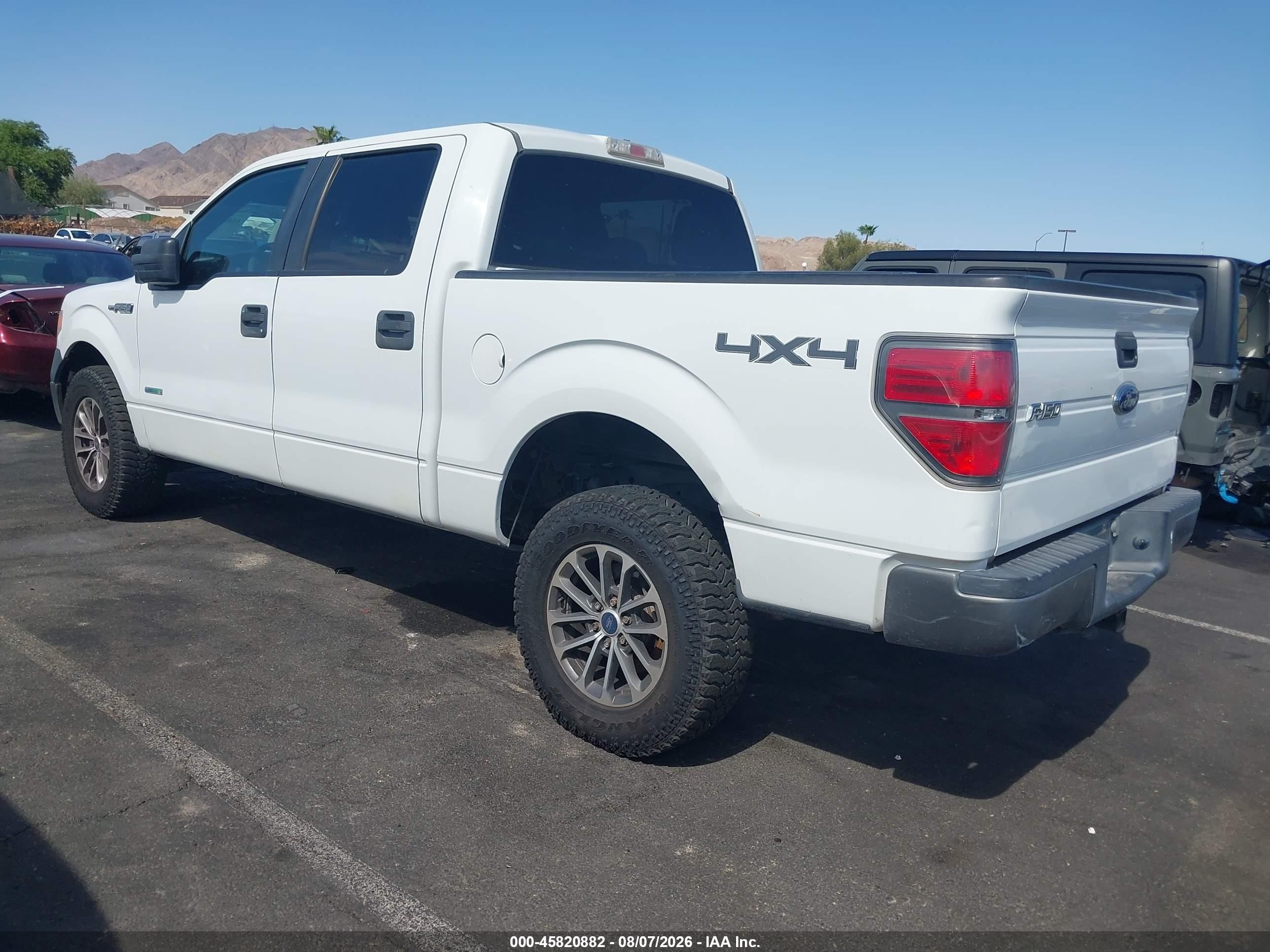 2013 Ford F-150 Xl White vin: 1FTFW1ET2DKF21989