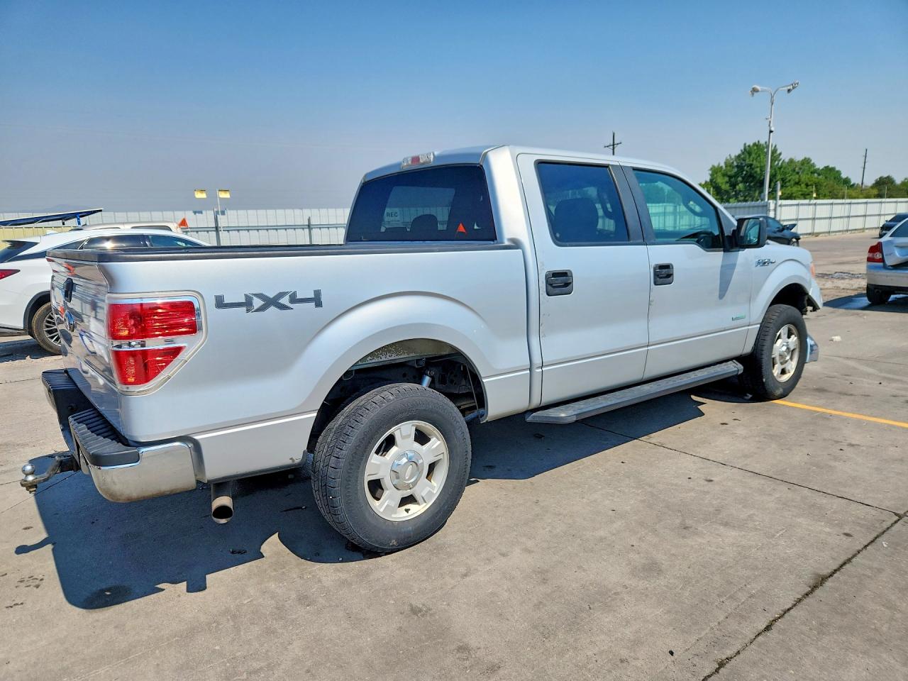2013 Ford F150 Supercrew Silver vin: 1FTFW1ET2DKF36900