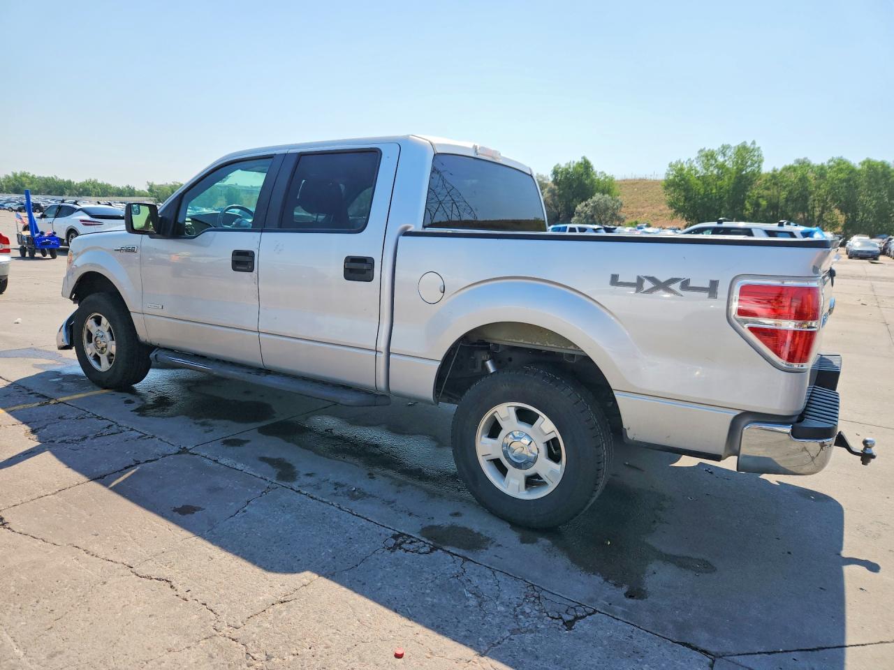2013 Ford F150 Supercrew Silver vin: 1FTFW1ET2DKF36900