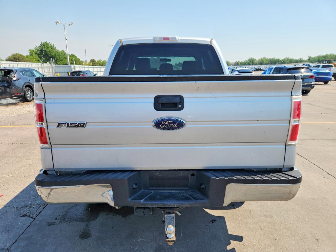 2013 Ford F150 Supercrew Silver vin: 1FTFW1ET2DKF36900