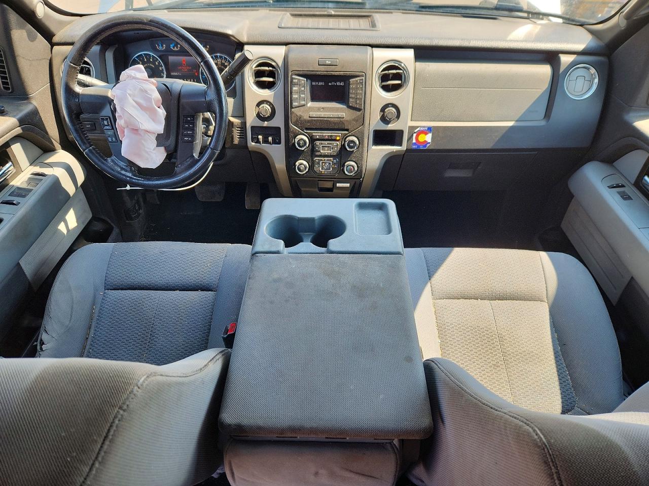 2013 Ford F150 Supercrew Silver vin: 1FTFW1ET2DKF36900