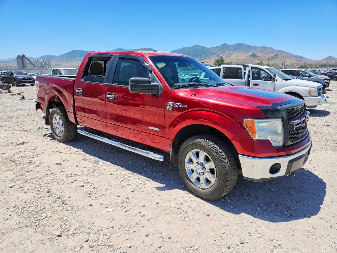 2013 Ford F150 Supercrew Red vin: 1FTFW1ET2DKF42311