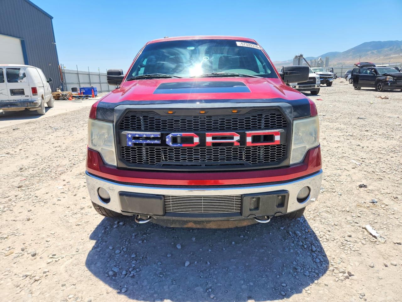 2013 Ford F150 Supercrew Red vin: 1FTFW1ET2DKF42311