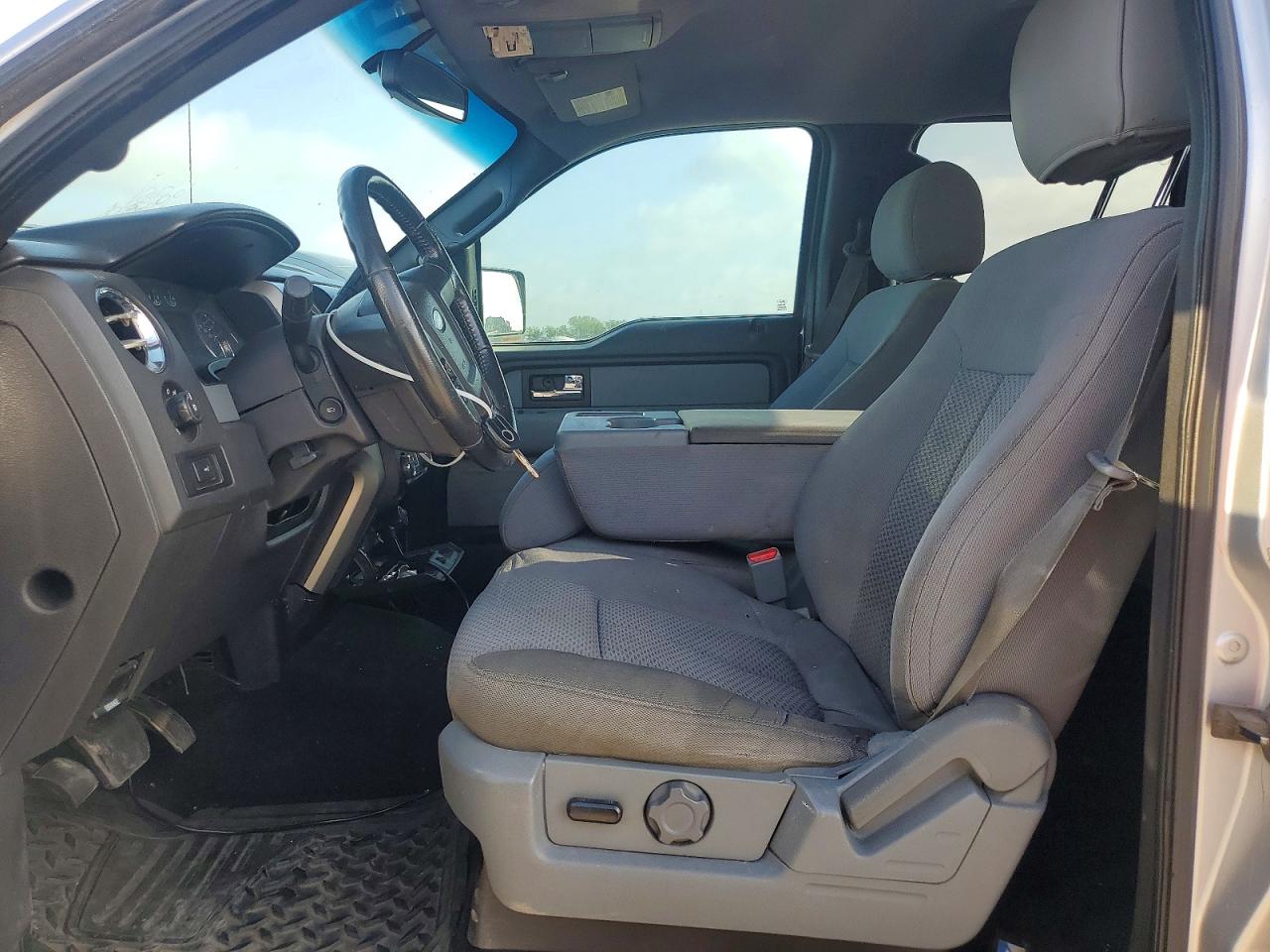 2013 Ford F150 Supercrew Silver vin: 1FTFW1ET2DKF47007