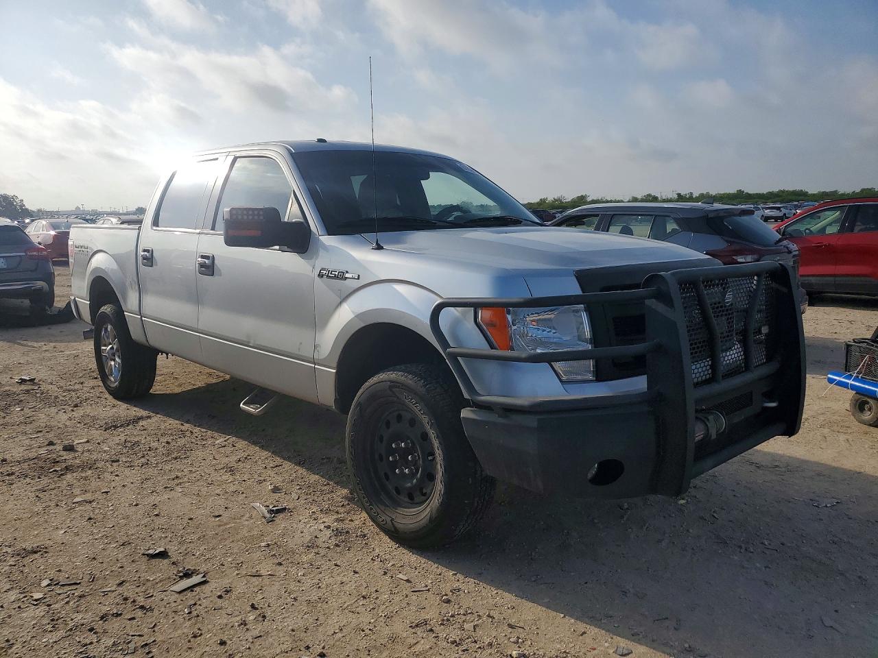 2013 Ford F150 Supercrew Silver vin: 1FTFW1ET2DKF47007
