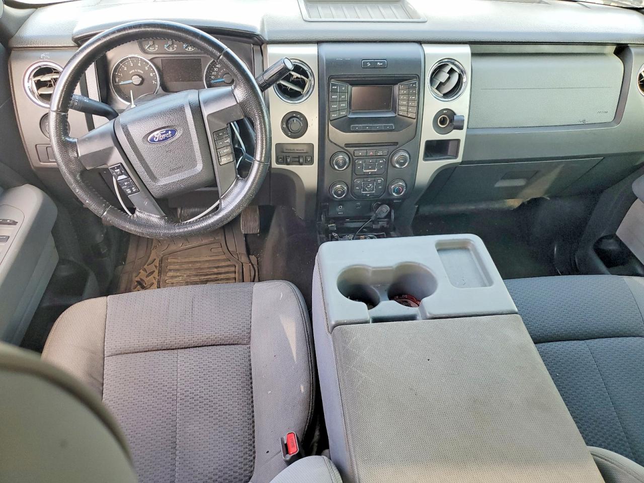 2013 Ford F150 Supercrew Silver vin: 1FTFW1ET2DKF47007