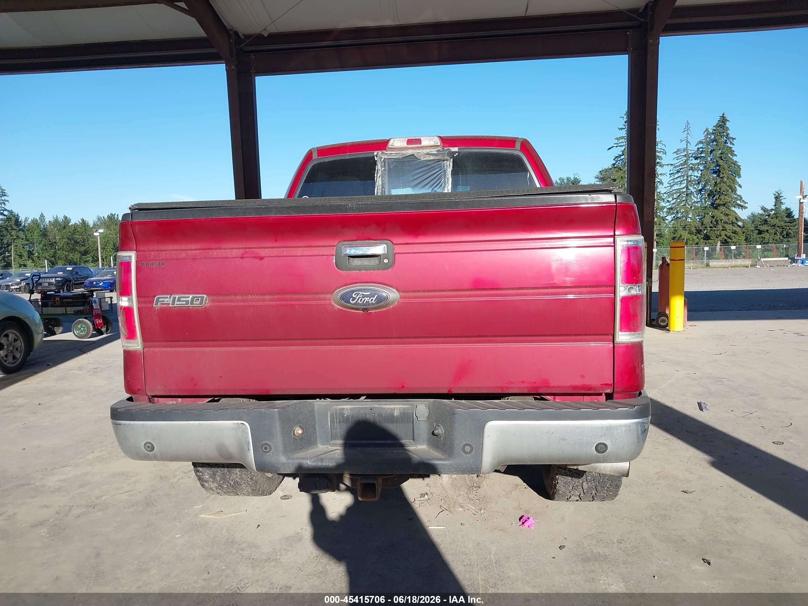 2013 Ford F-150 Xlt Red vin: 1FTFW1ET2DKF60324