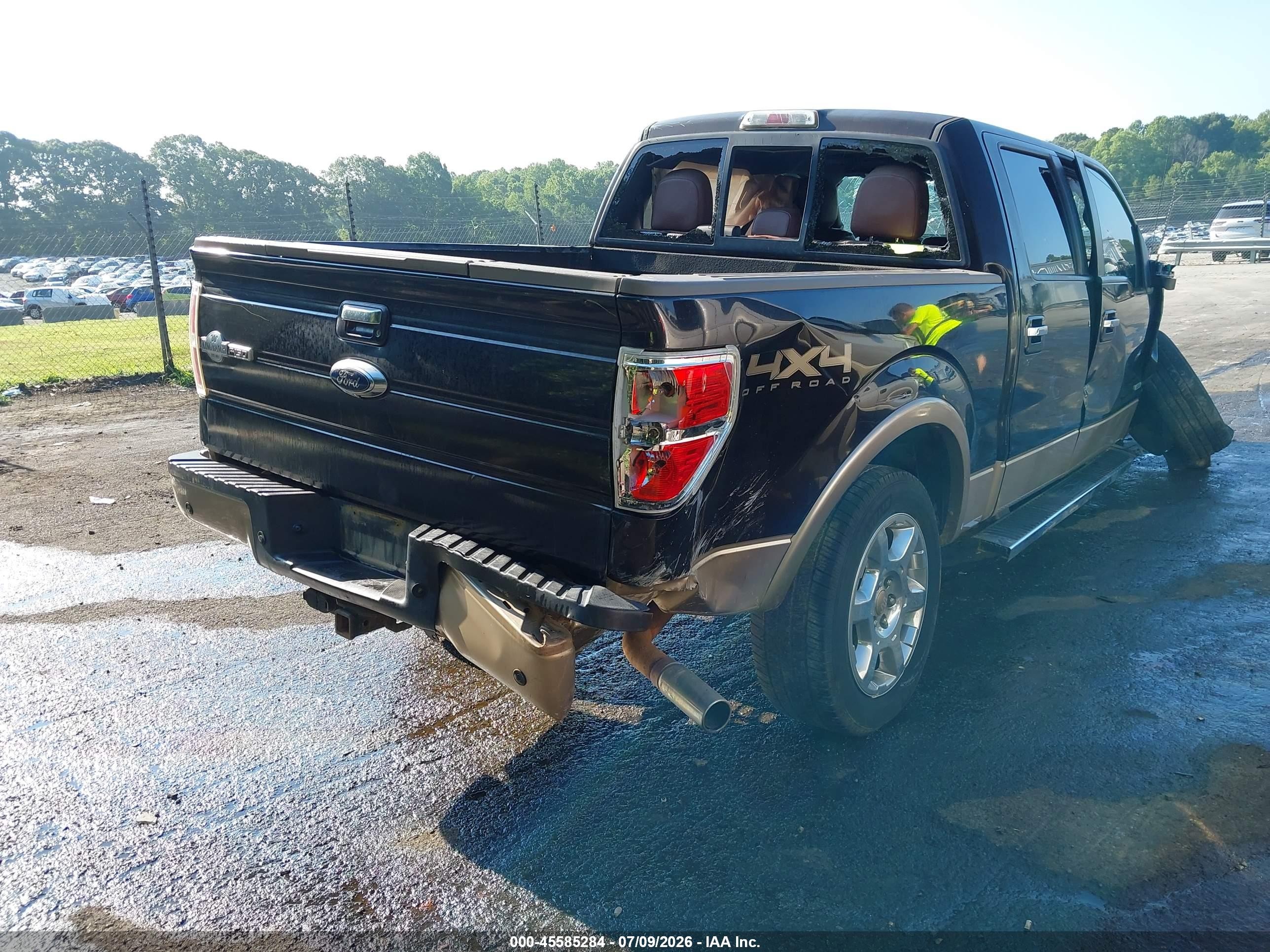 2013 Ford F-150 King Ranch Black vin: 1FTFW1ET2DKF77561