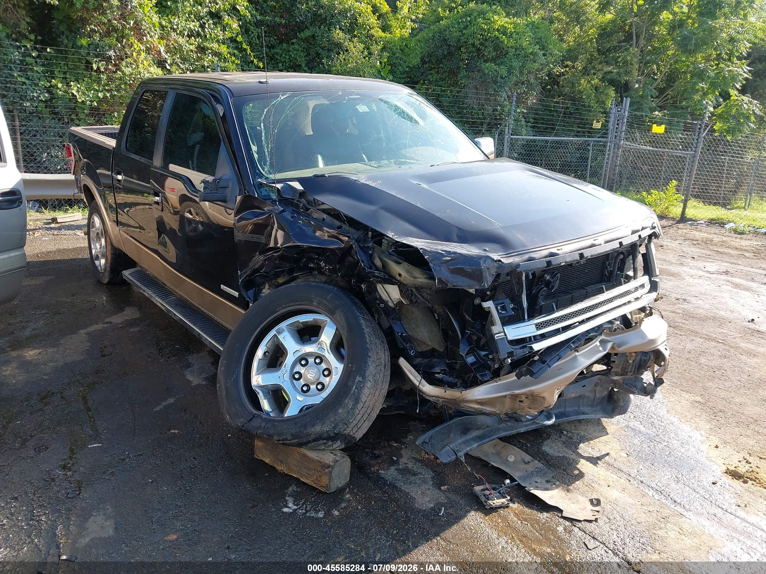 2013 Ford F-150 King Ranch Black vin: 1FTFW1ET2DKF77561