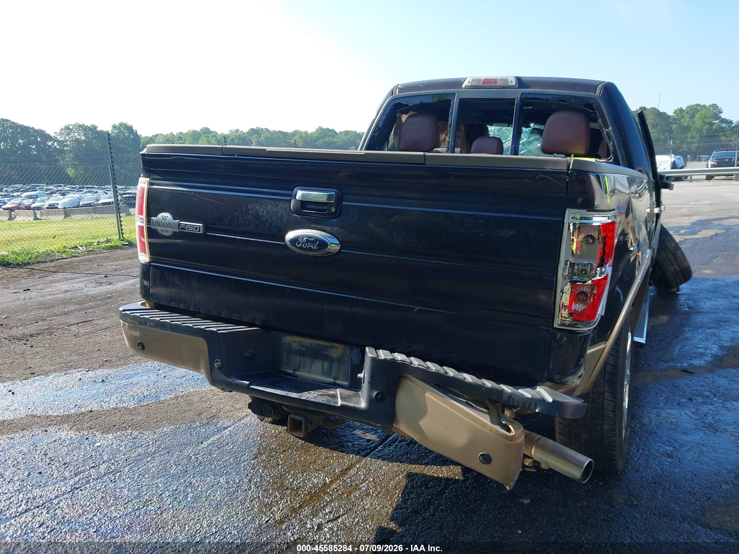 2013 Ford F-150 King Ranch Black vin: 1FTFW1ET2DKF77561