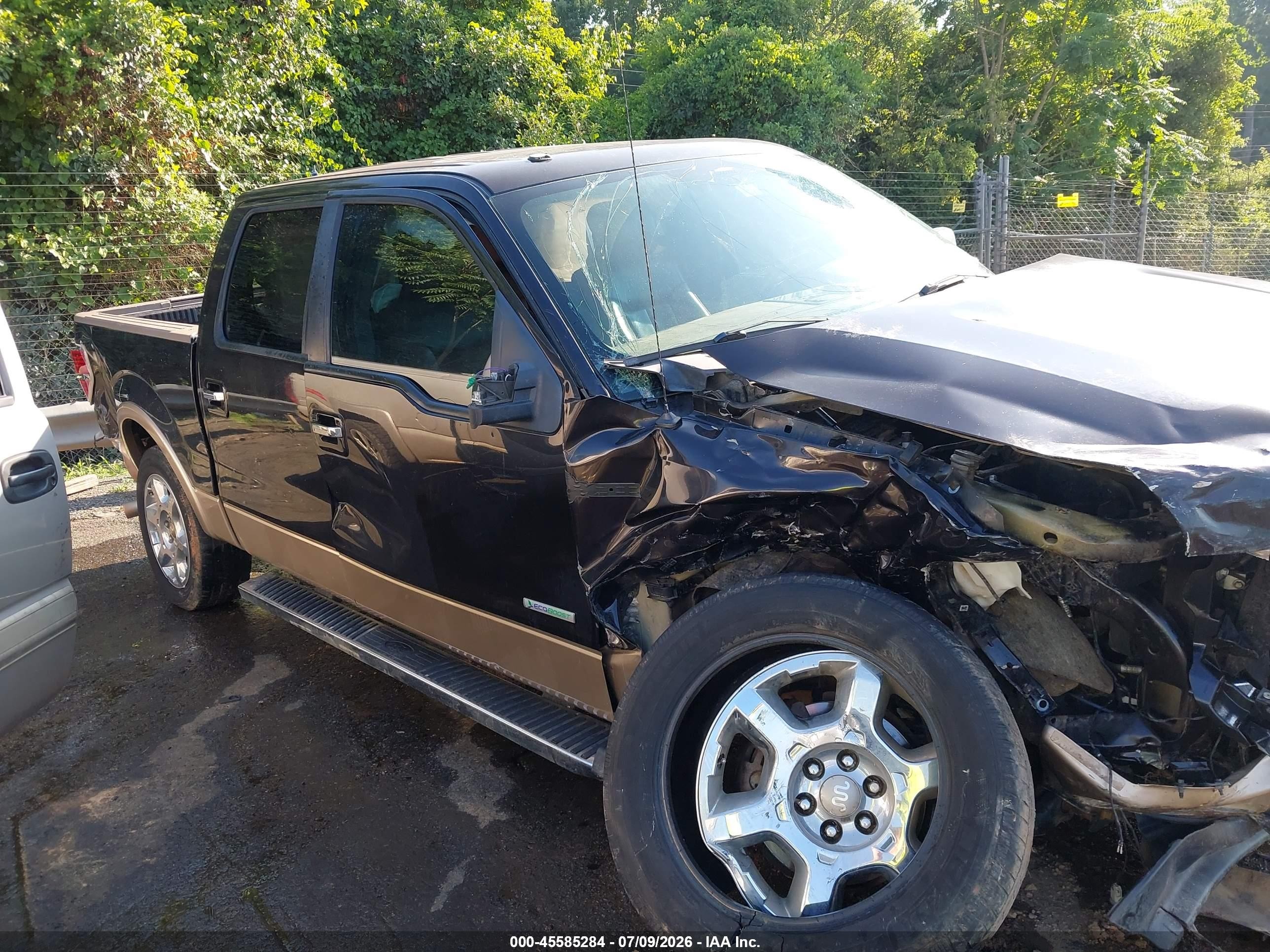 2013 Ford F-150 King Ranch Black vin: 1FTFW1ET2DKF77561