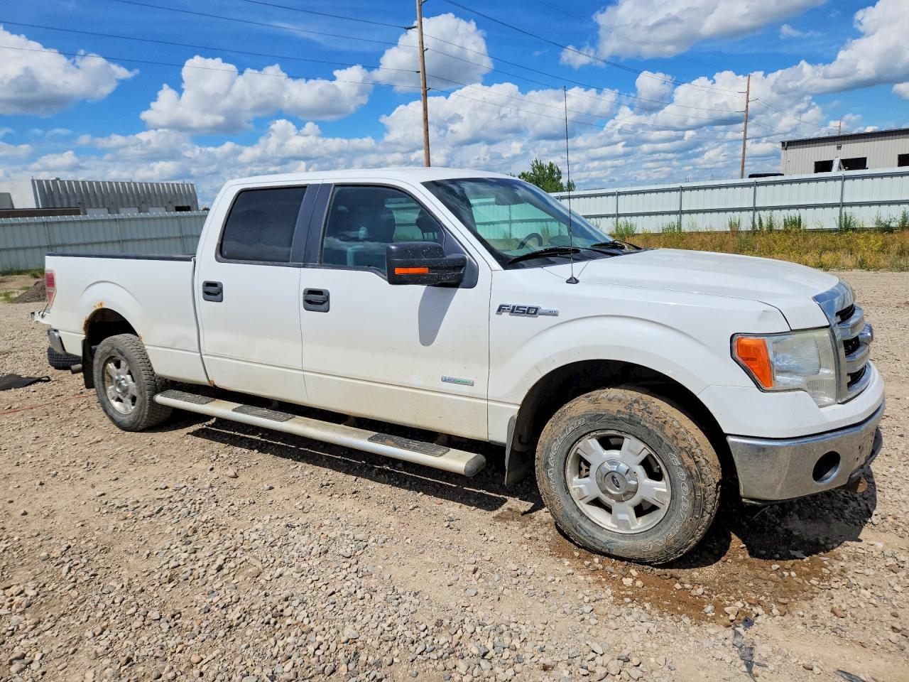 2013 Ford F150 Xlt White vin: 1FTFW1ET2DKG35572