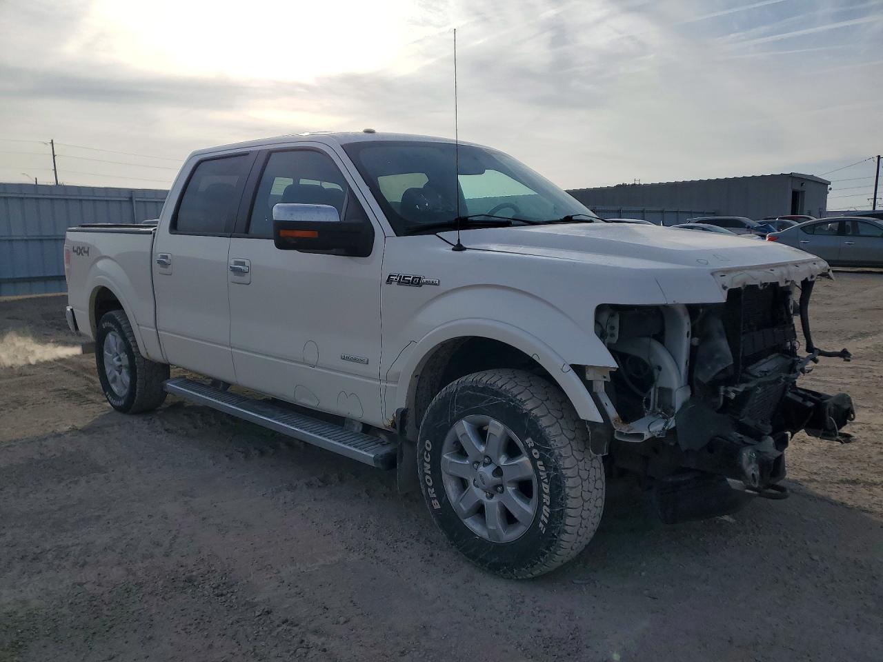 2014 Ford F150 Supercrew White vin: 1FTFW1ET2EFA60156