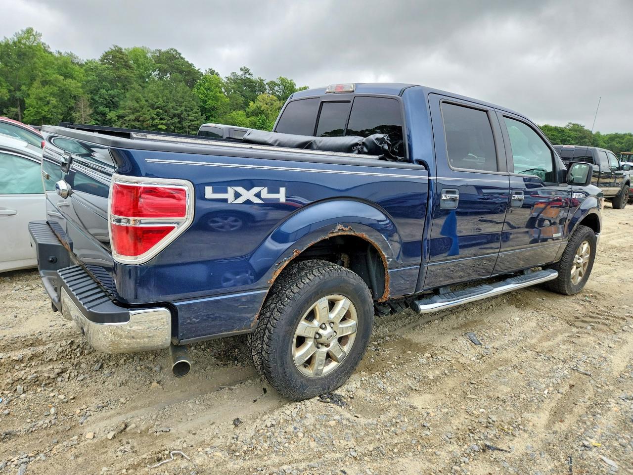 2014 Ford F150 Supercrew Синий vin: 1FTFW1ET2EFB27161