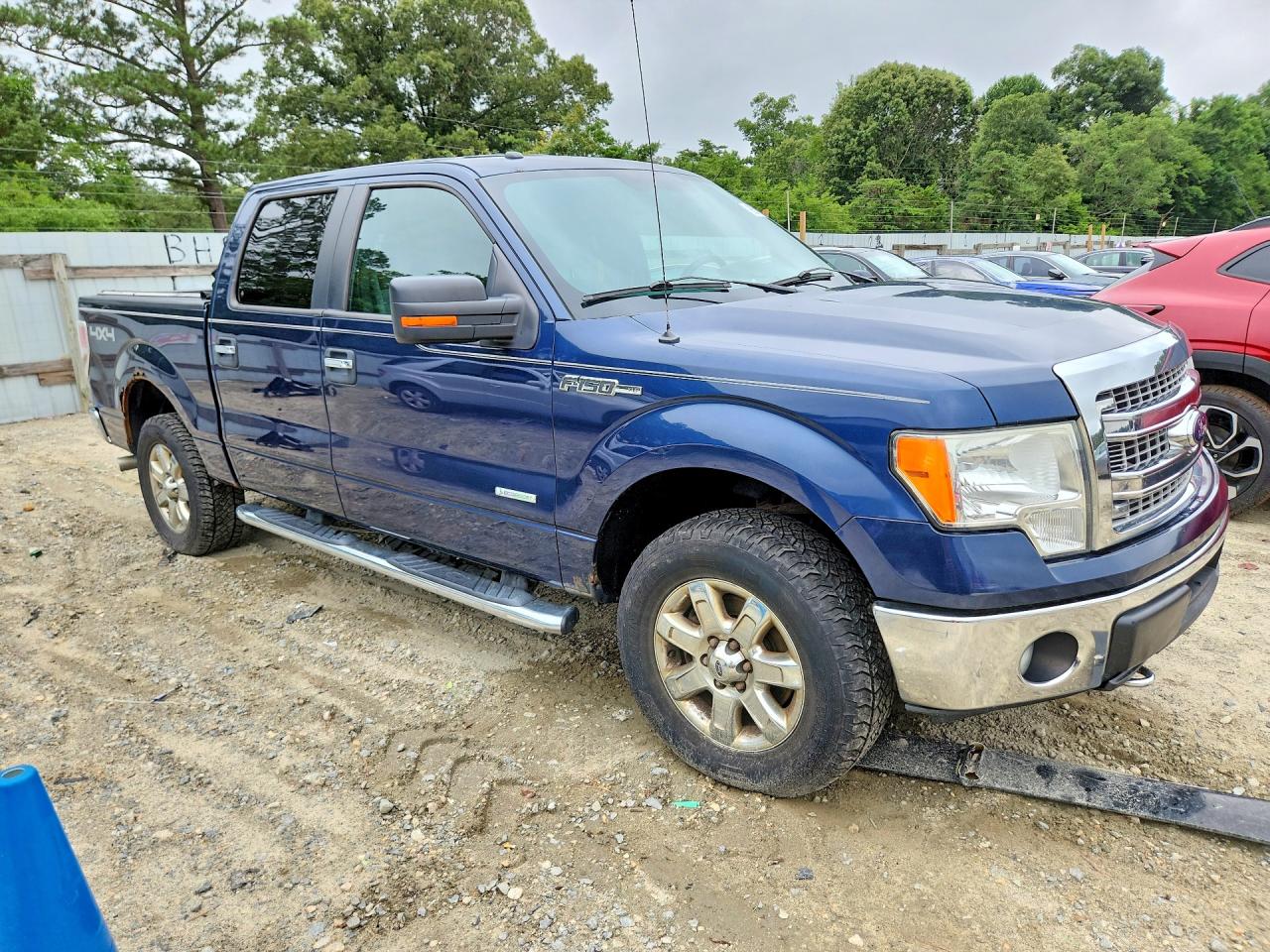 2014 Ford F150 Supercrew Синий vin: 1FTFW1ET2EFB27161