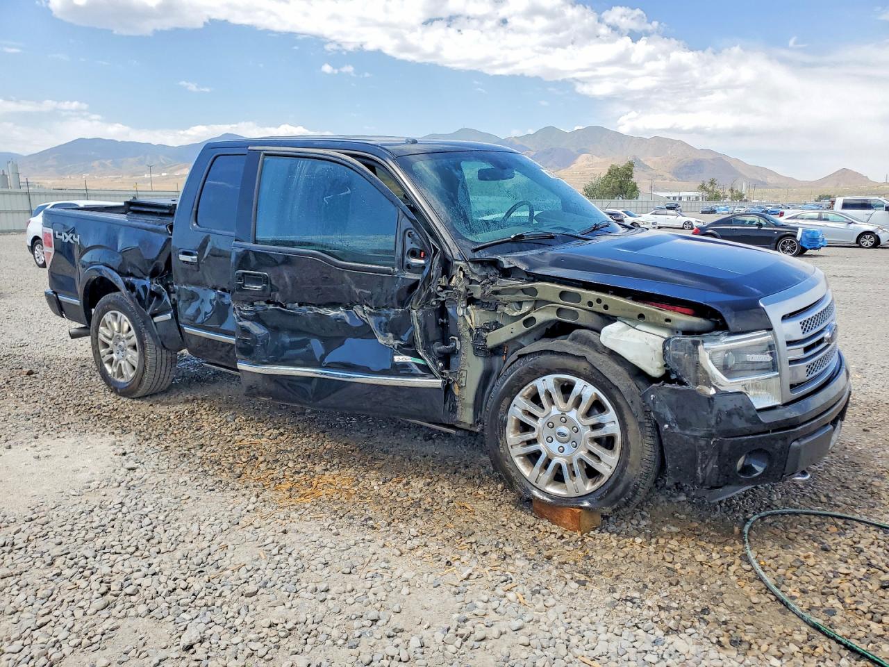 2014 Ford F150 Supercrew Black vin: 1FTFW1ET2EFB47037