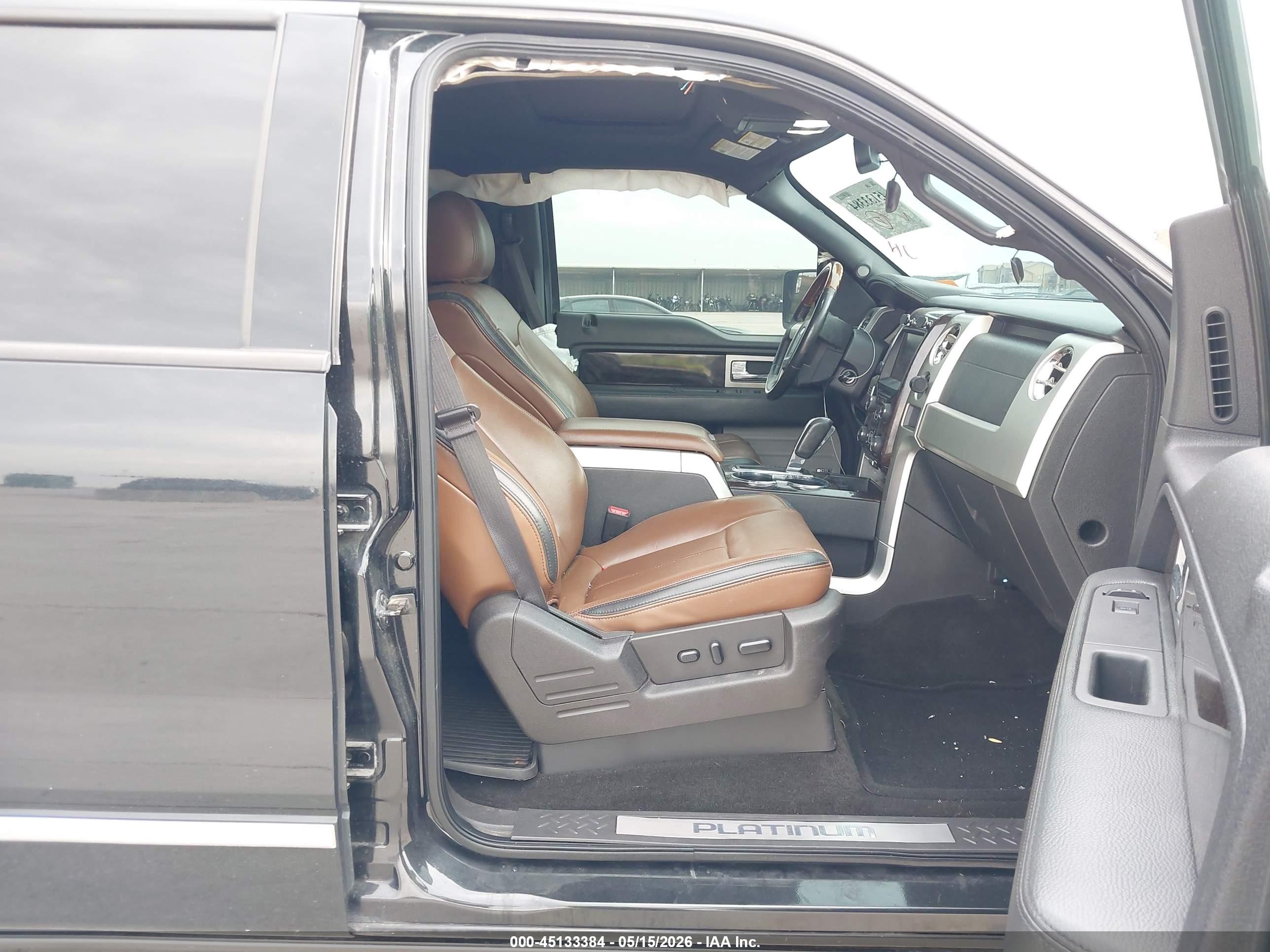 2014 Ford F-150 Platinum Черный vin: 1FTFW1ET2EFB47264