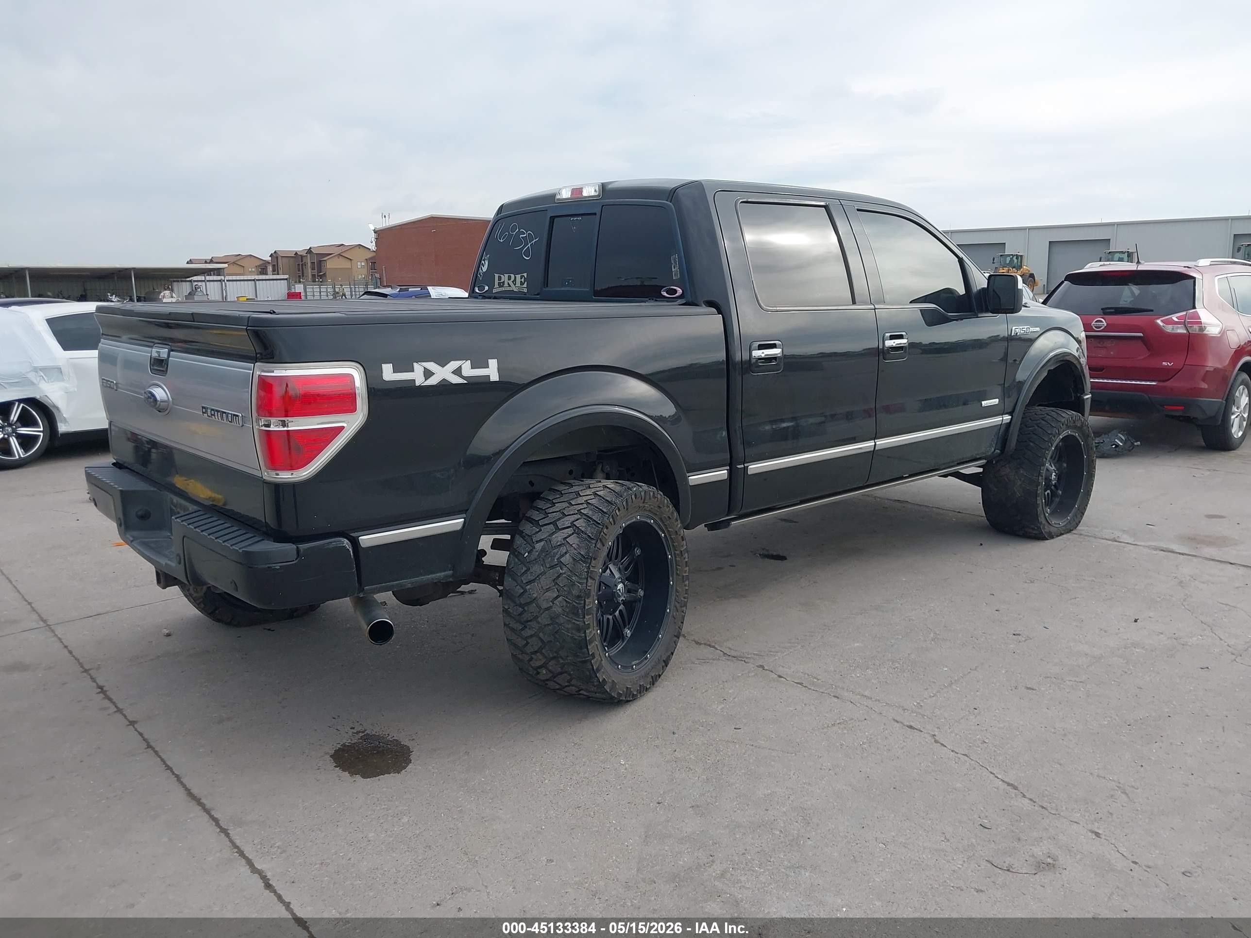 2014 Ford F-150 Platinum Черный vin: 1FTFW1ET2EFB47264