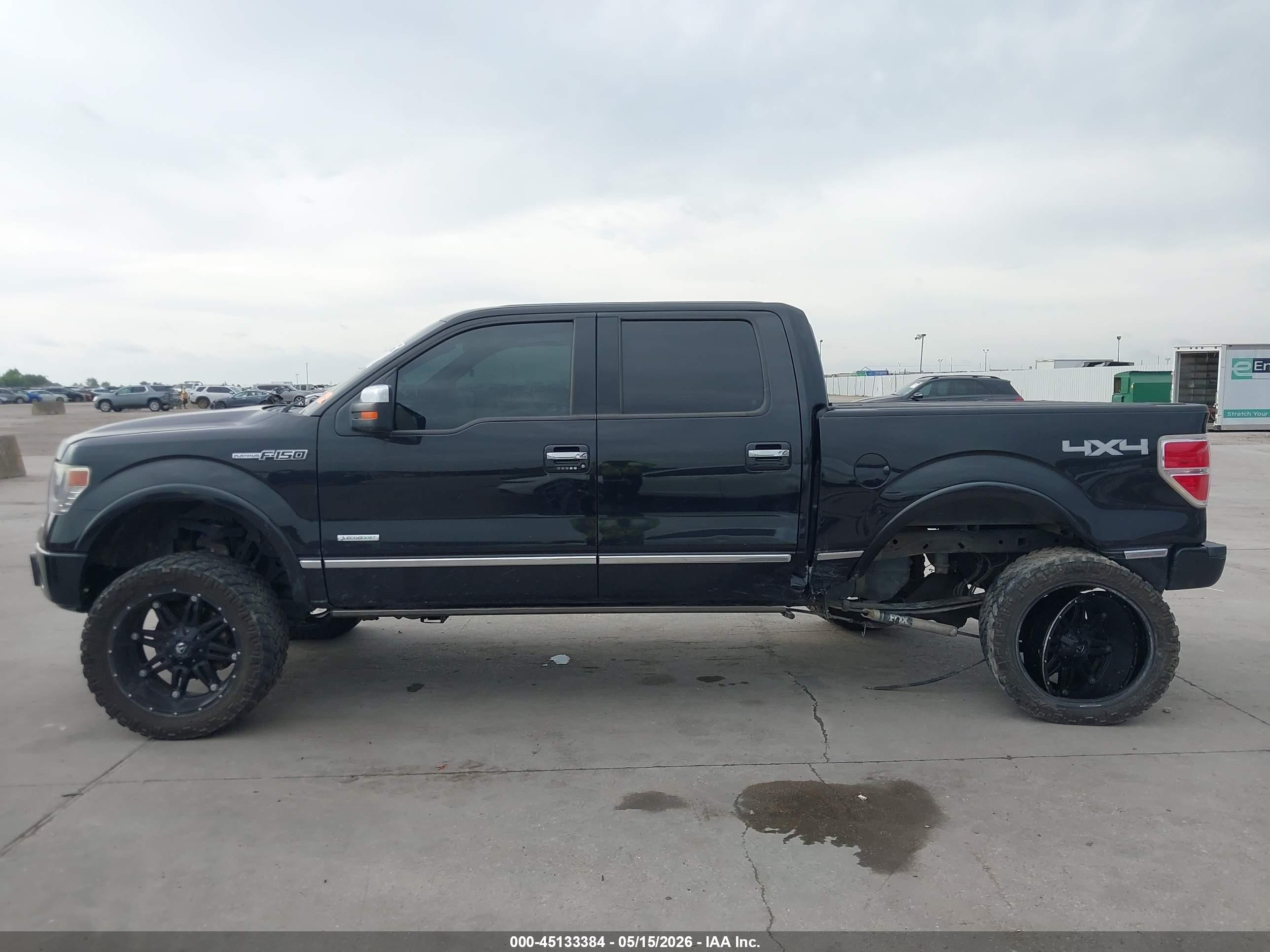 2014 Ford F-150 Platinum Черный vin: 1FTFW1ET2EFB47264