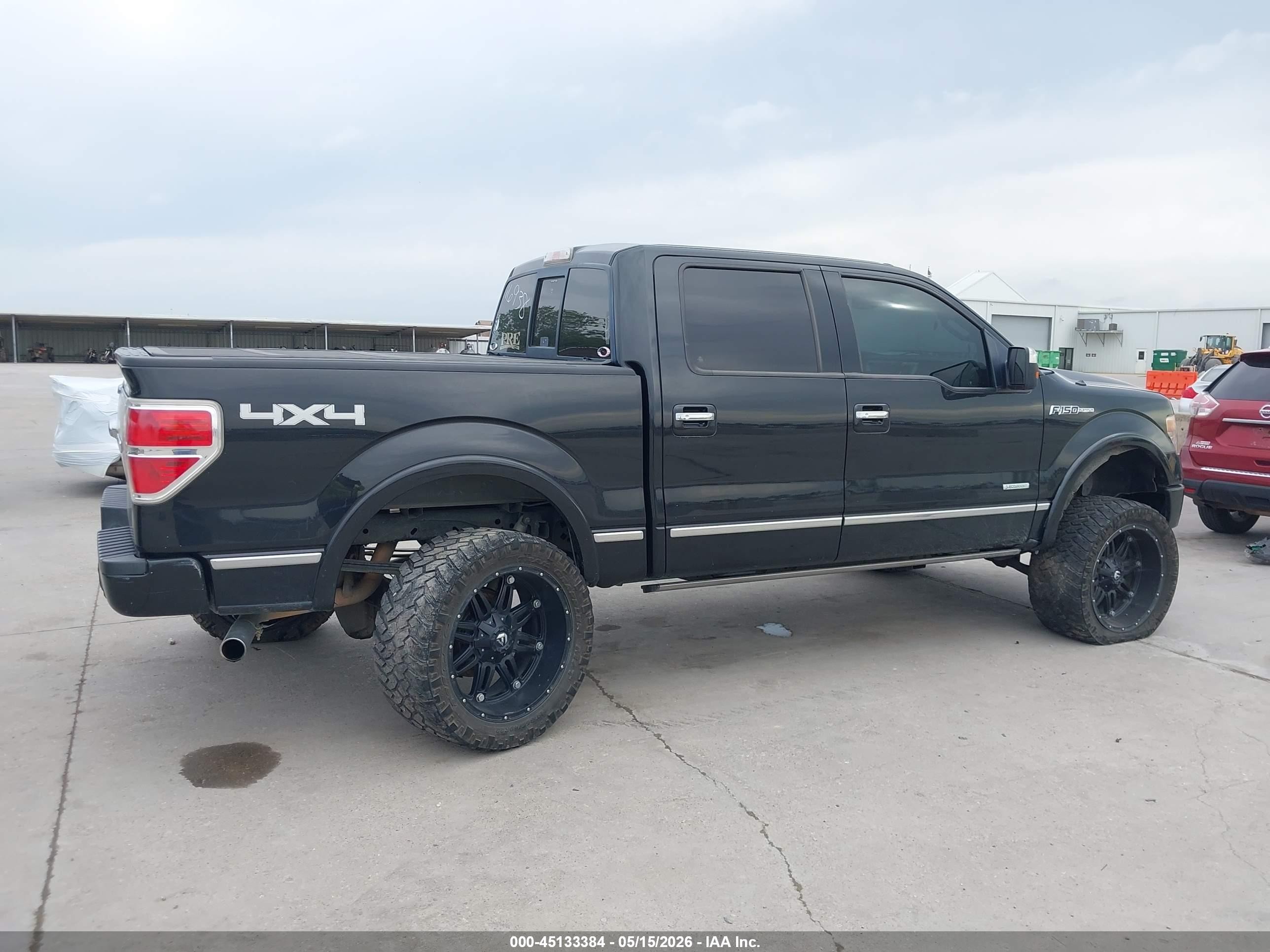 2014 Ford F-150 Platinum Черный vin: 1FTFW1ET2EFB47264