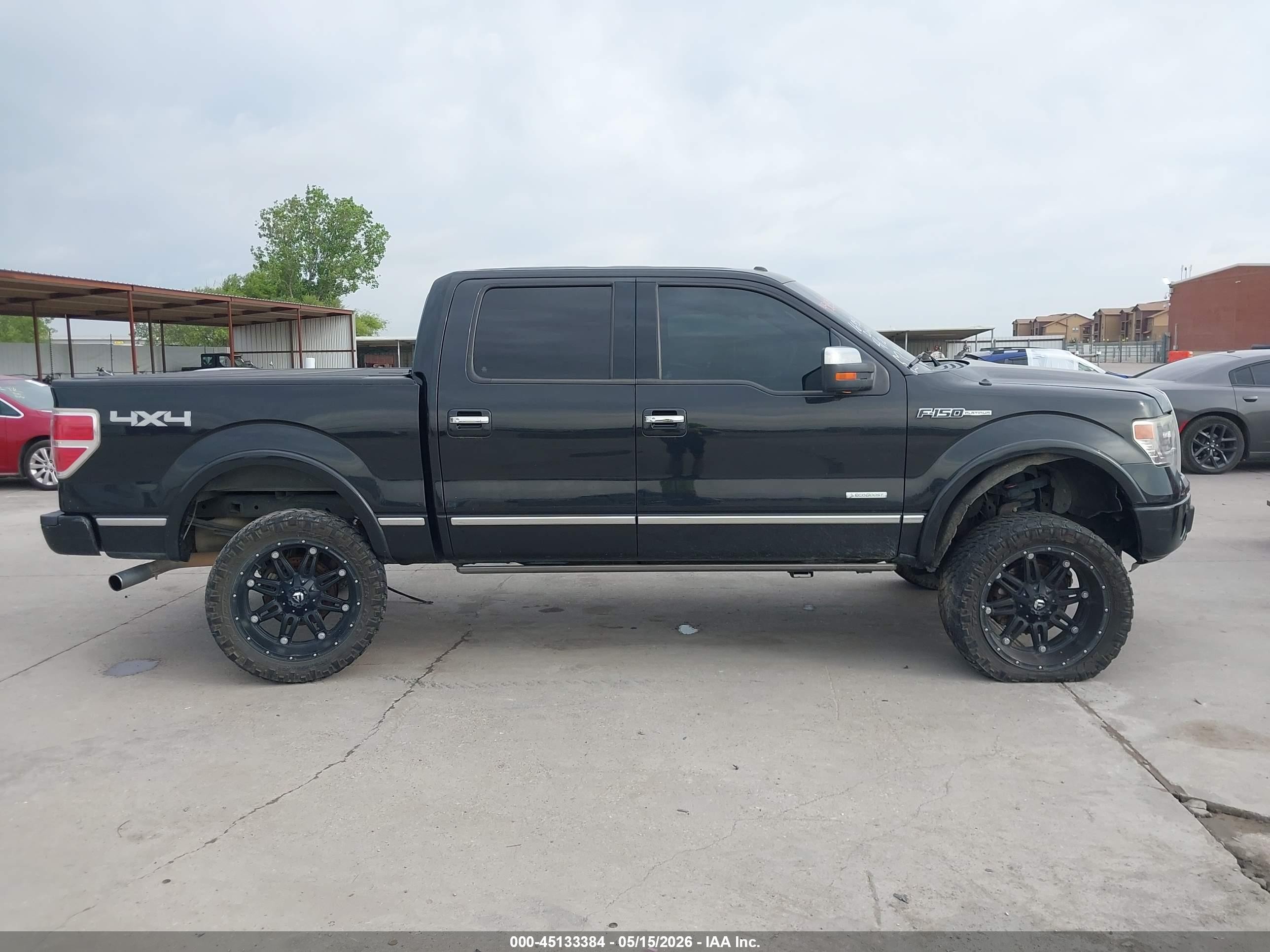 2014 Ford F-150 Platinum Черный vin: 1FTFW1ET2EFB47264