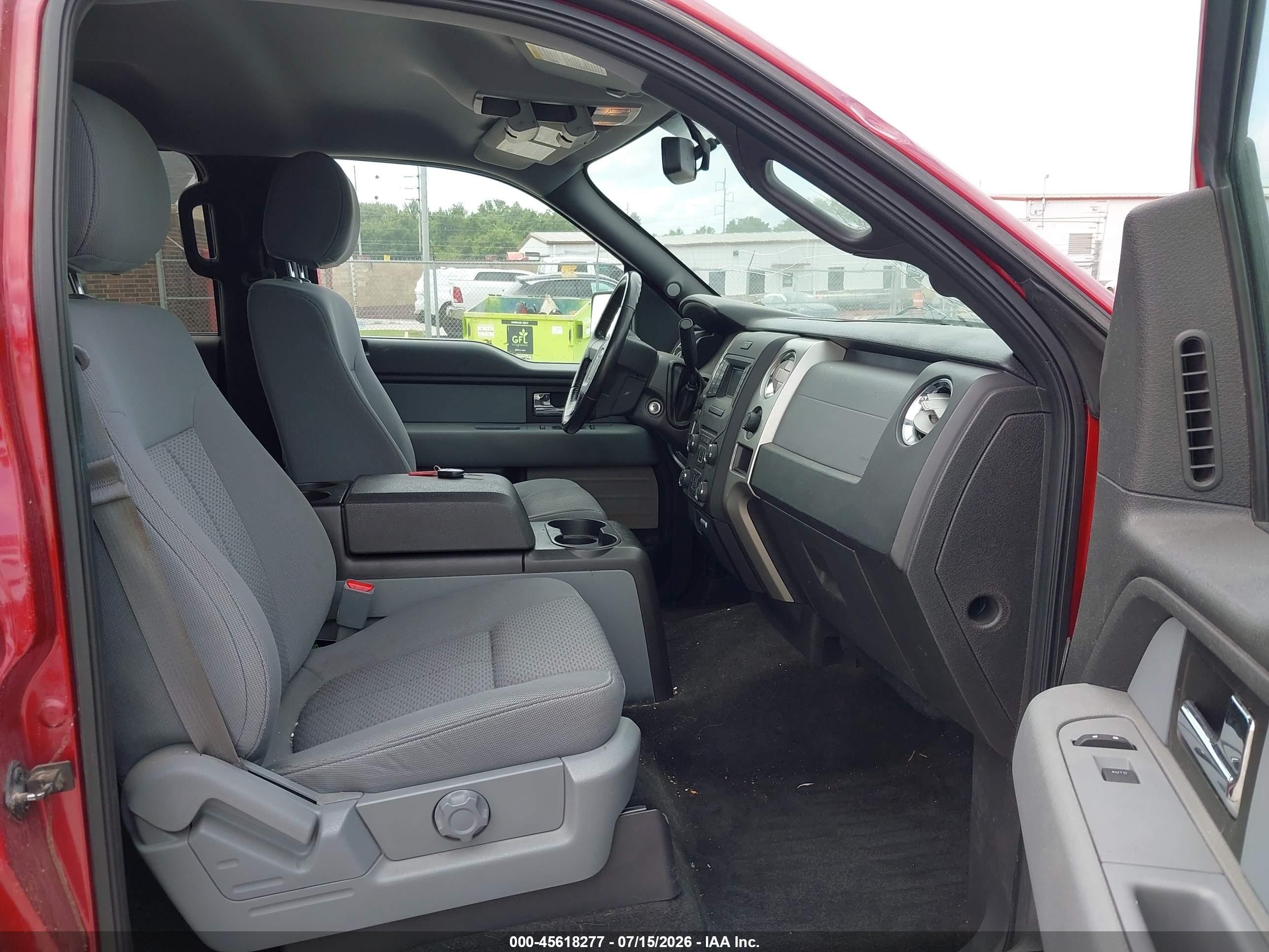 2014 Ford F-150 Xlt Red vin: 1FTFW1ET2EFC37028