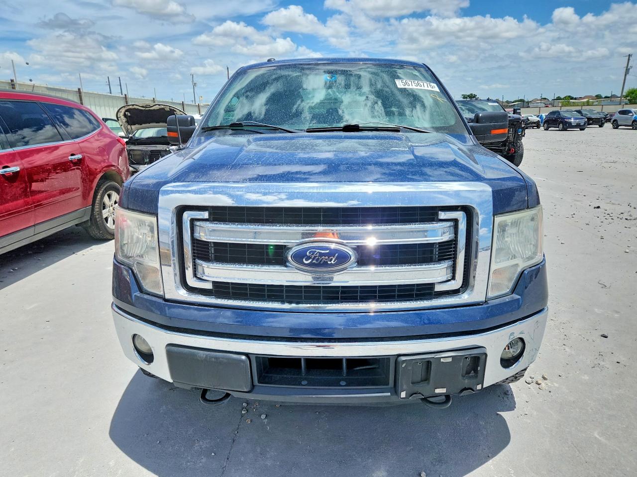 2014 Ford F150 Supercrew Blue vin: 1FTFW1ET2EFD00581