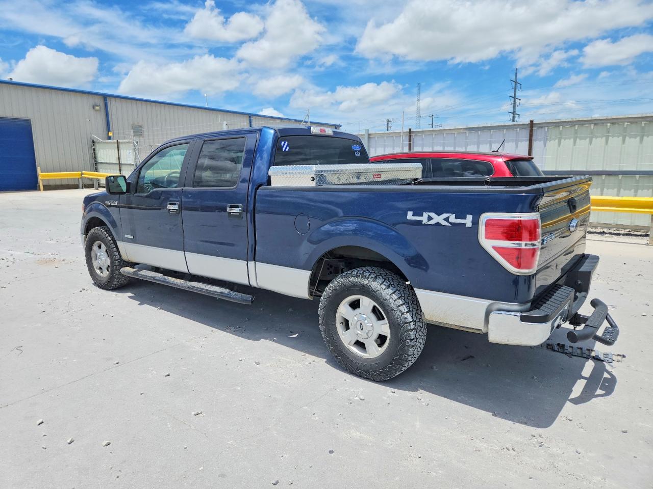2014 Ford F150 Supercrew Blue vin: 1FTFW1ET2EFD00581