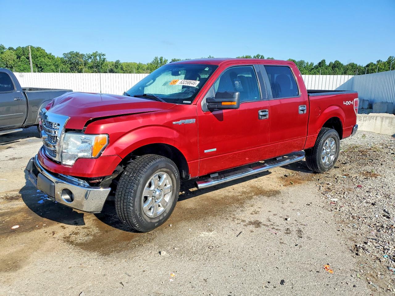 2014 Ford F150 Supercrew Red vin: 1FTFW1ET2EKD90032