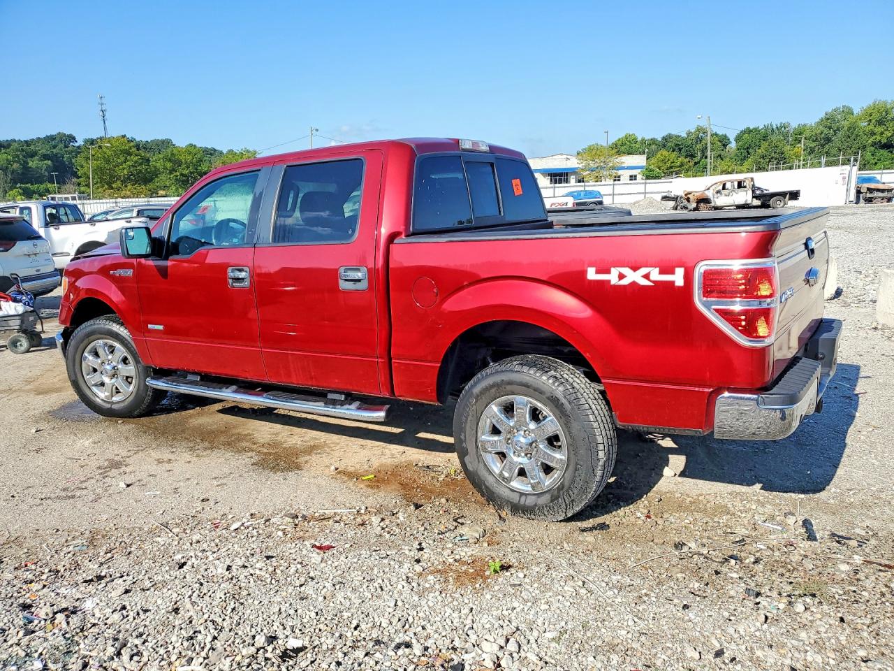 2014 Ford F150 Supercrew Red vin: 1FTFW1ET2EKD90032