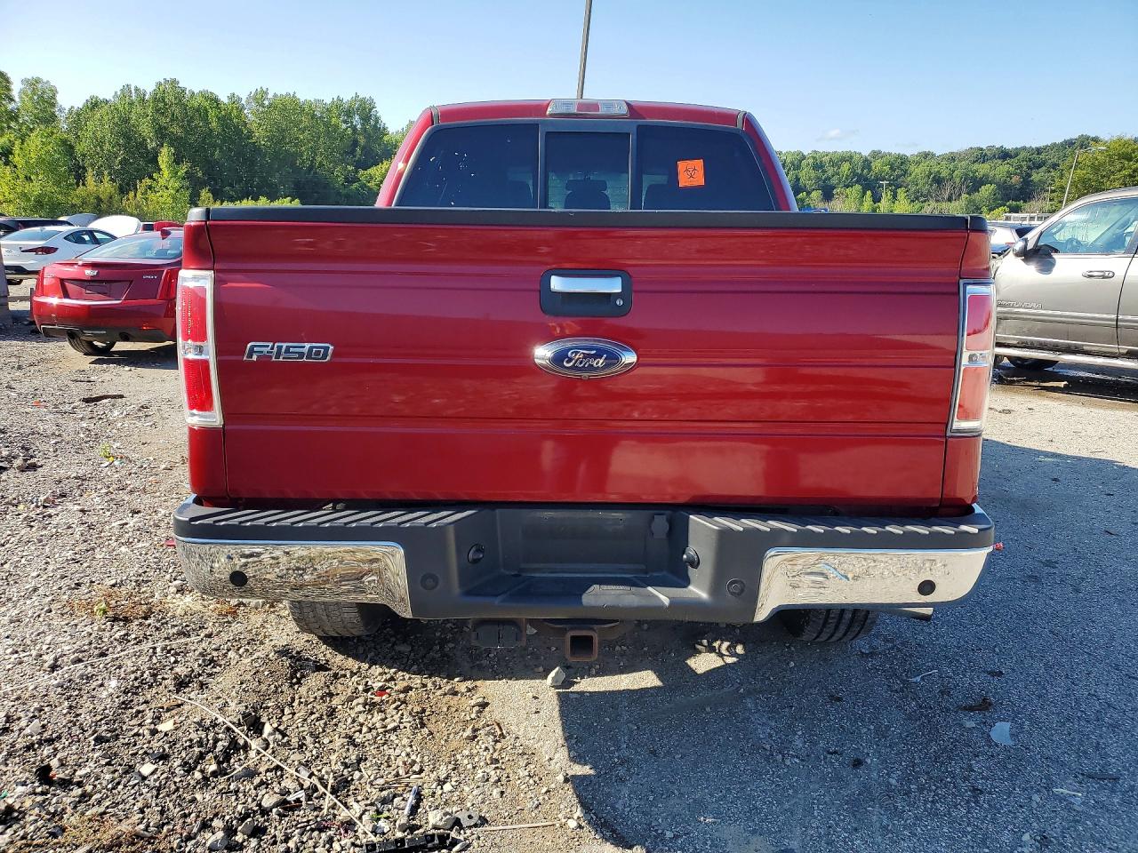 2014 Ford F150 Supercrew Red vin: 1FTFW1ET2EKD90032