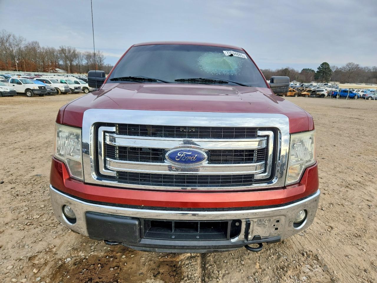 2014 Ford F150 Supercrew Red vin: 1FTFW1ET2EKE65568