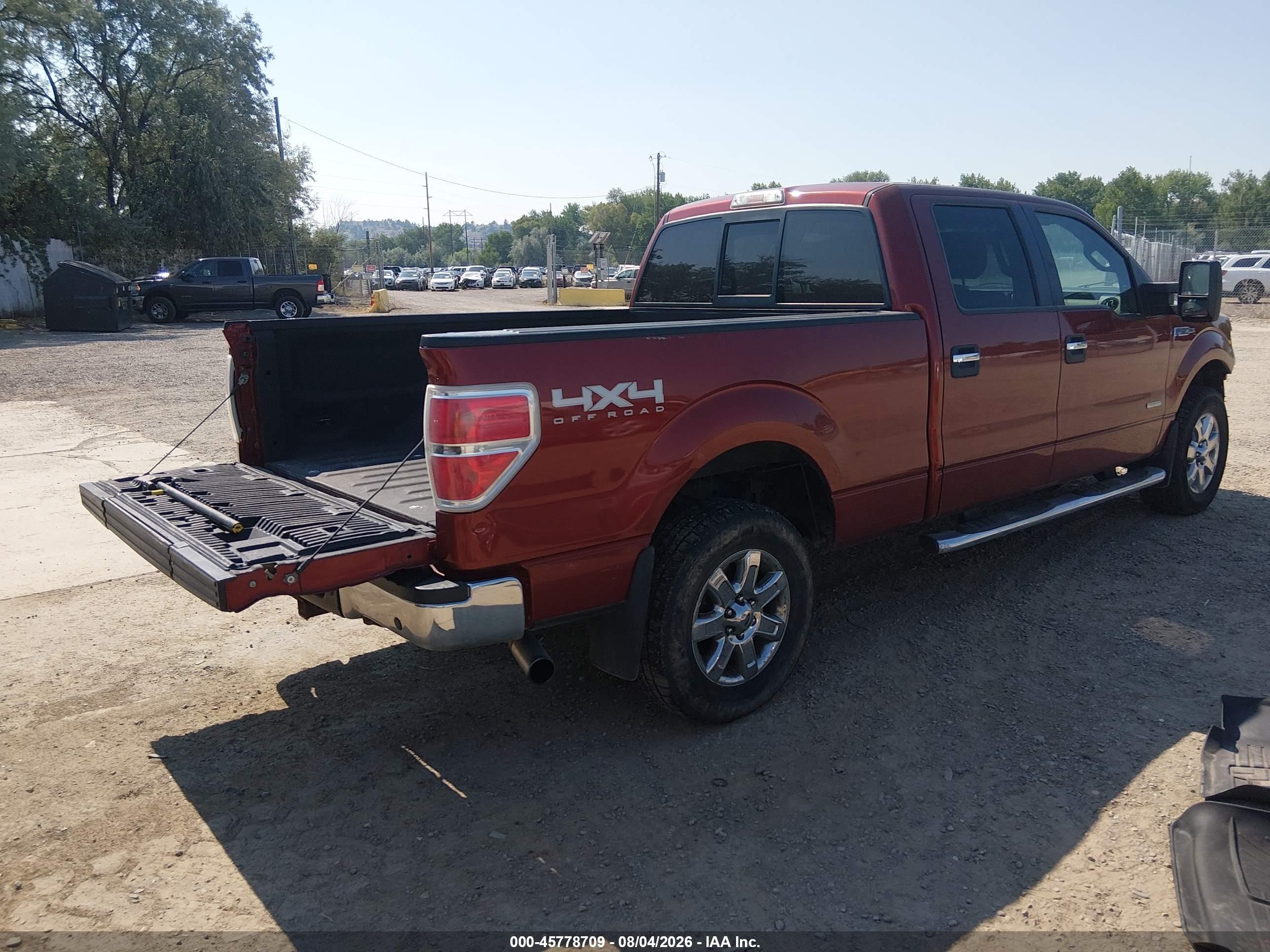 2014 Ford F-150 Xlt Red vin: 1FTFW1ET2EKE91300