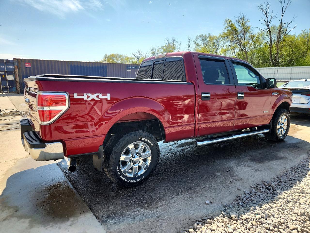 2014 Ford F150 Supercrew Burgundy vin: 1FTFW1ET2EKF24974