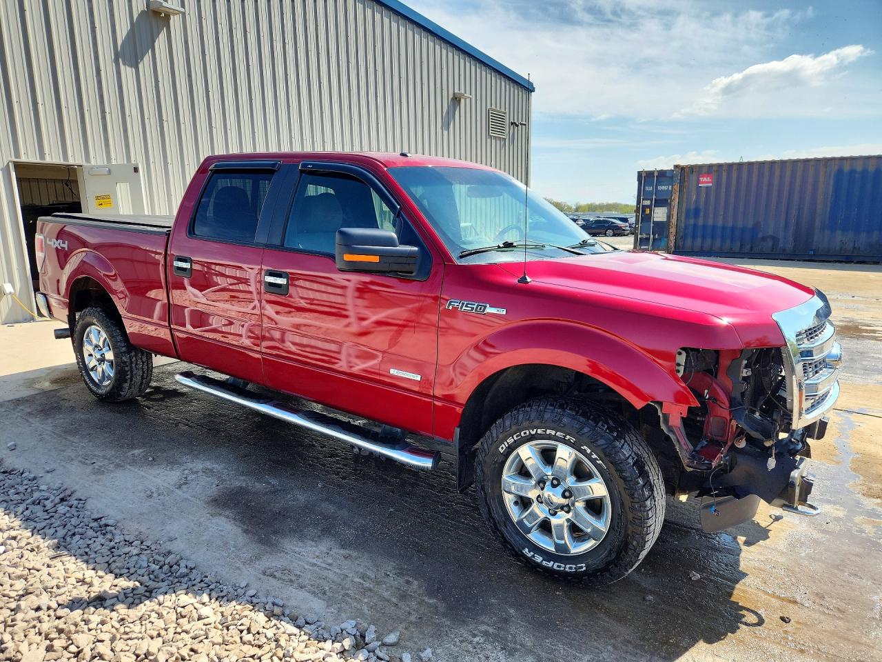 2014 Ford F150 Supercrew Burgundy vin: 1FTFW1ET2EKF24974