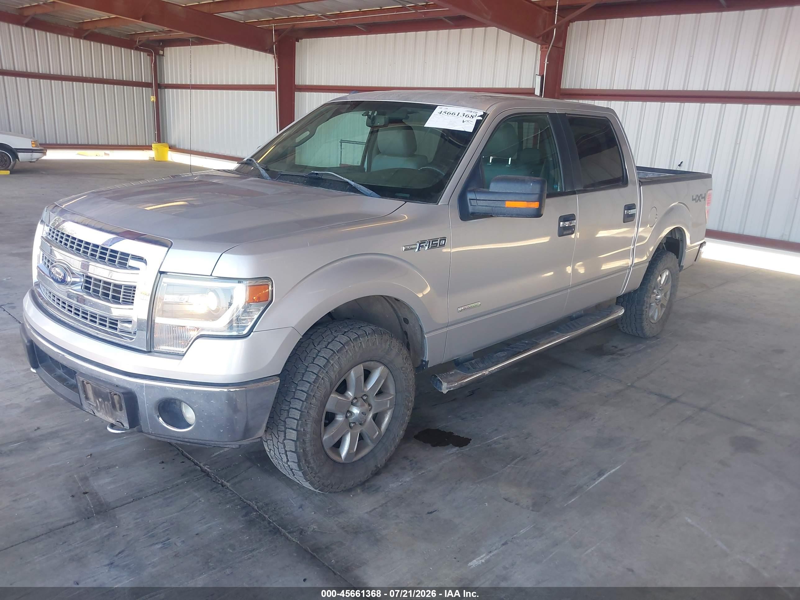 2014 Ford F-150 Xlt Silver vin: 1FTFW1ET2EKF39152