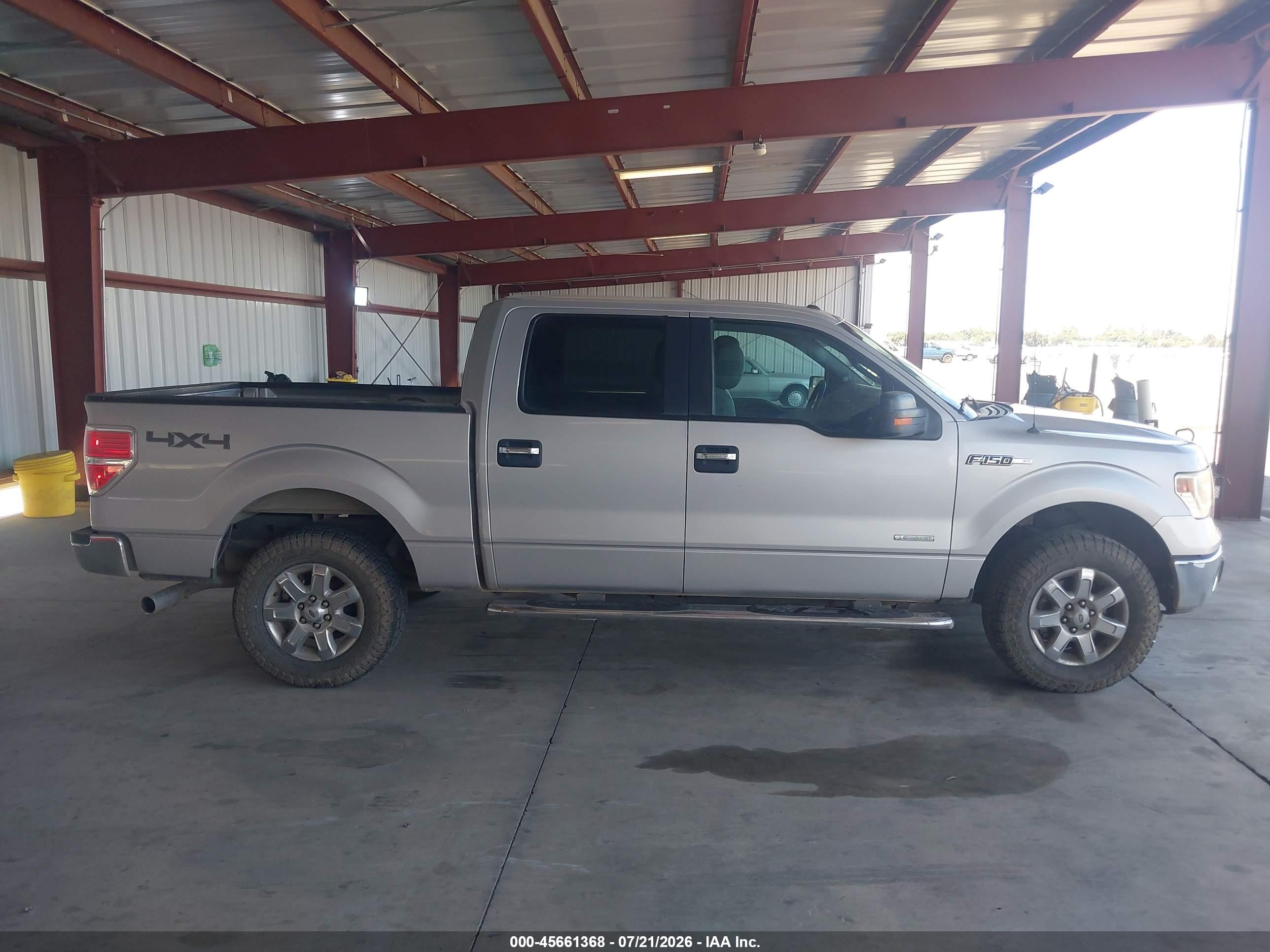 2014 Ford F-150 Xlt Silver vin: 1FTFW1ET2EKF39152