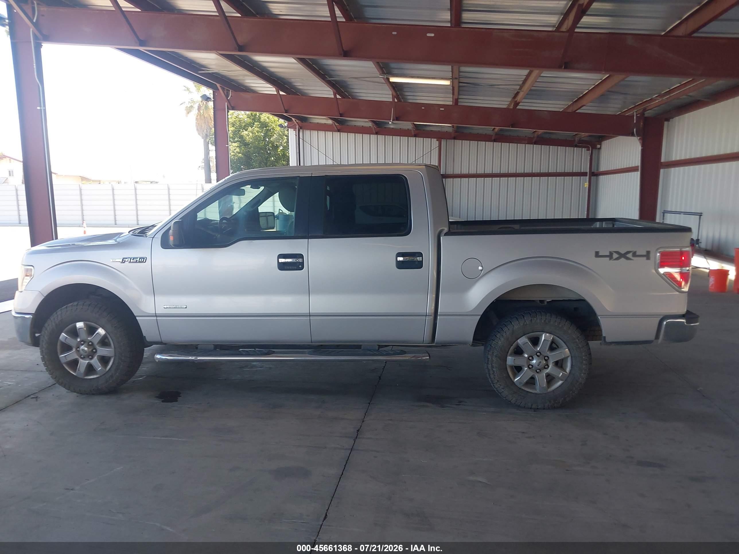2014 Ford F-150 Xlt Silver vin: 1FTFW1ET2EKF39152