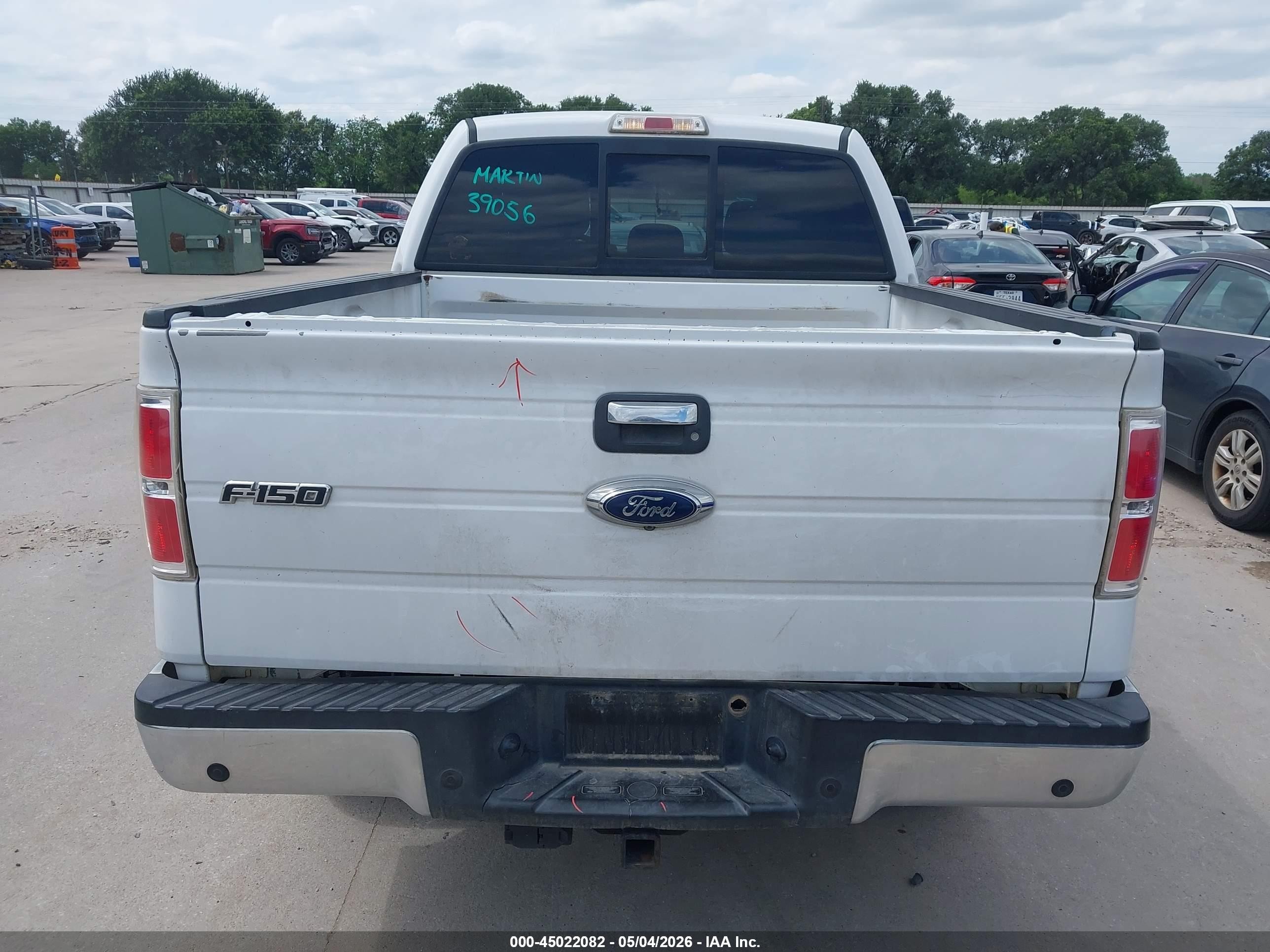2014 Ford F-150 Xlt White vin: 1FTFW1ET2EKF95575