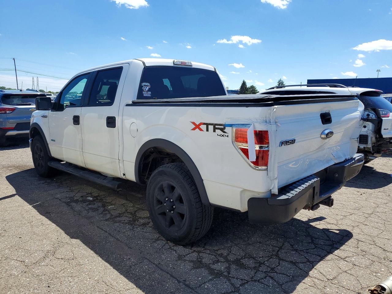 2014 Ford F150 Supercrew White vin: 1FTFW1ET2EKF96628