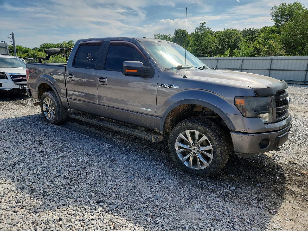 2014 Ford F150 Supercrew Серый vin: 1FTFW1ET2EKG02735